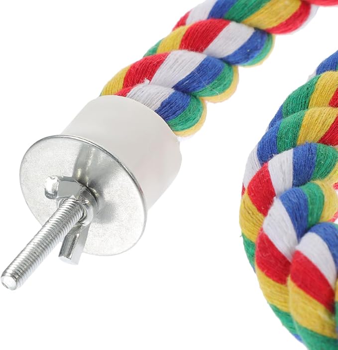 iplusmile Bird Perch 44 Inch Bird Rope Perches - Image 9