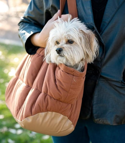 Plush Dog Purse Carrier for Small Dogs, Soft Dog Tote Bag - Image 8