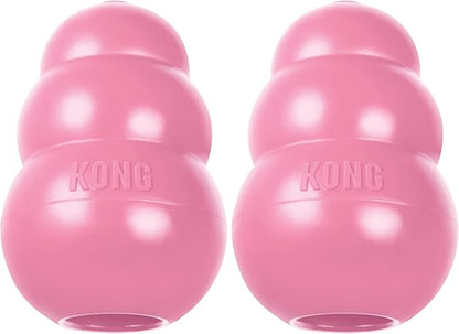 KONG - Puppy Toy Natural Teething Rubber - Fun to Chew, Chase and Fetch - by KONG