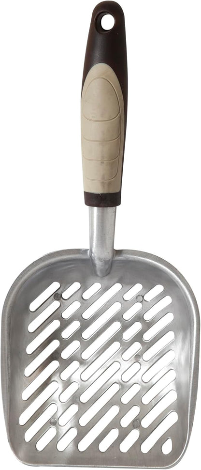 Petmate Metal Cat/Kitty Litter Scoop, Deep Shovel, Premium Non-Stick Large - Image 4