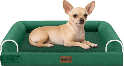 Small Dog Bed Orthopedic Washable: Beds Bolster Small Sized Dogs Bed Egg Crate by Nanuya