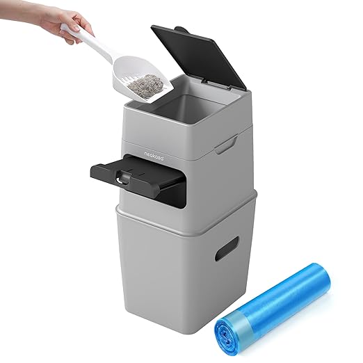 Neakasa PooGuard Litter Disposal Bin, 9.2L Trash Can by Neakasa