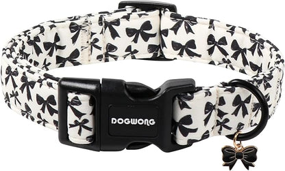 DOGWONG Cute Dog Collar, Girl Female Dog Collars by DOGWONG