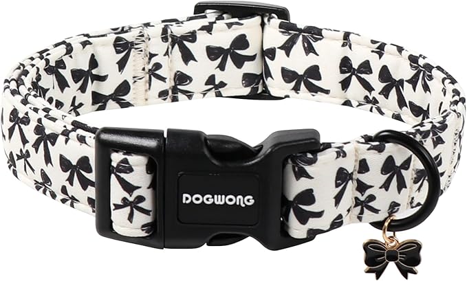DOGWONG Cute Dog Collar, Girl Female Dog Collars by DOGWONG