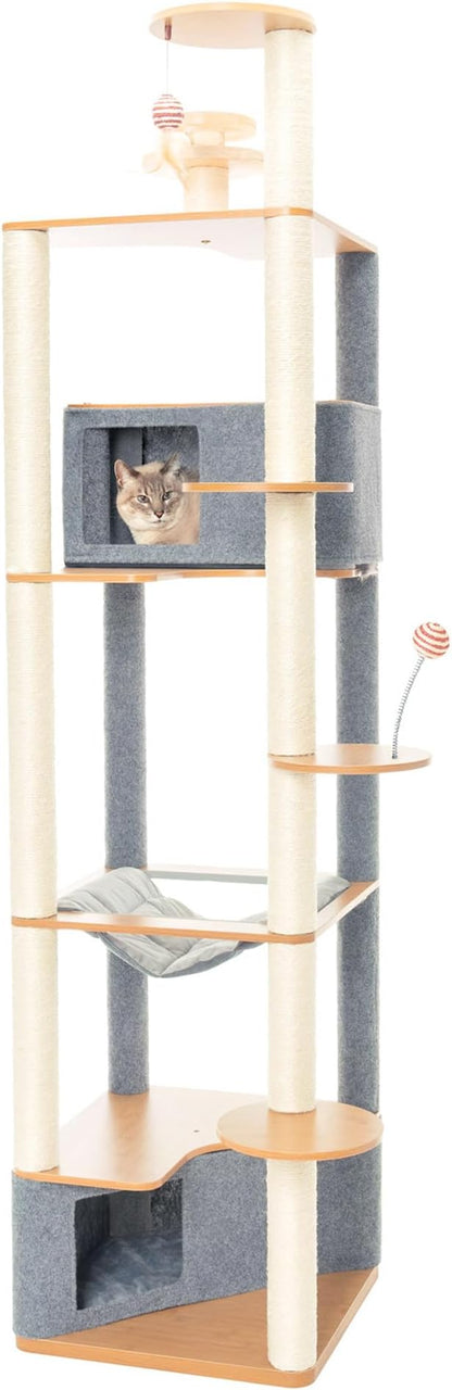 Ascentials - Grand Suite Cat Scratcher Playground - Tall Cat Tower Playground by FurHaven
