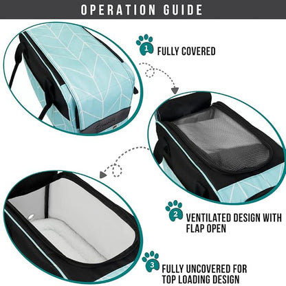 PetAmi Dog Purse Carrier for Small Dogs, Airline Approved Soft Sided Pet Carrier - Image 3