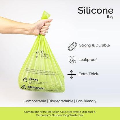 PetFusion Replacement Waste Bags Cat Litter Disposal & Outdoor Waste Disposal. - Image 5