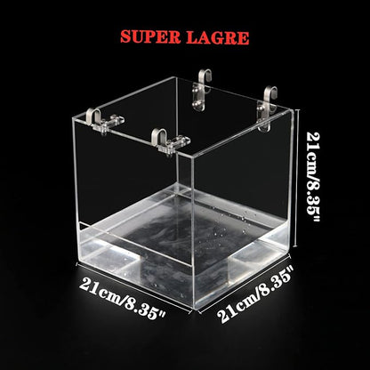 Hanging Bird Bath Cube Bird Bathtub Bath Shower Box Bowl Cage Accessory - Image 8