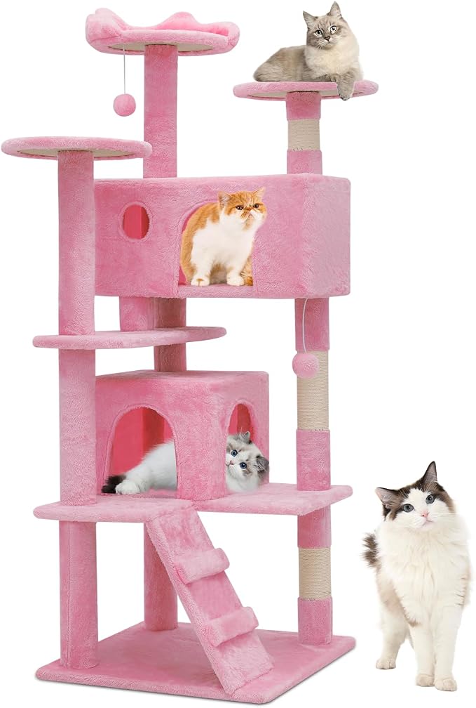 Athena Collection 54 Inch Cat Tree by AthenaCollectionFurniture