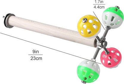 Stand Perch Toy with Rotating Balls - Image 2