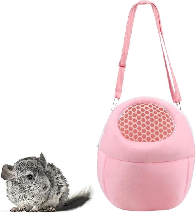 Pet Carrier Backpack for Small Animals, Travel Handbag for Cat, Guinea Pig by GOSATYUM
