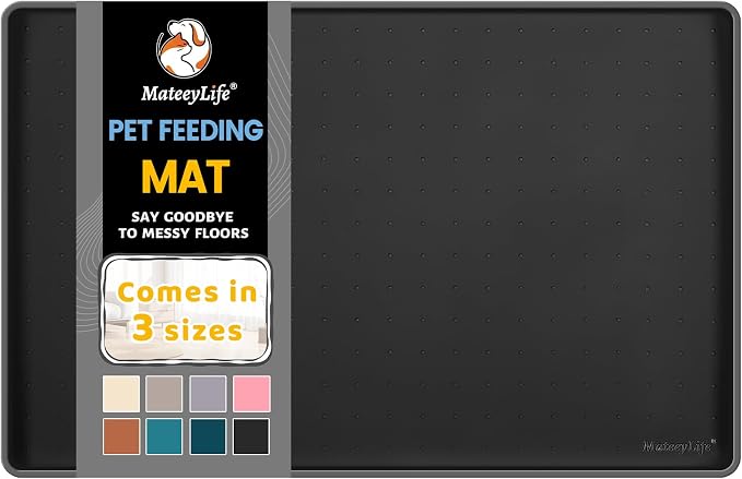 MateeyLife Silicone Cat & Dog Food Mat by MateeyLife