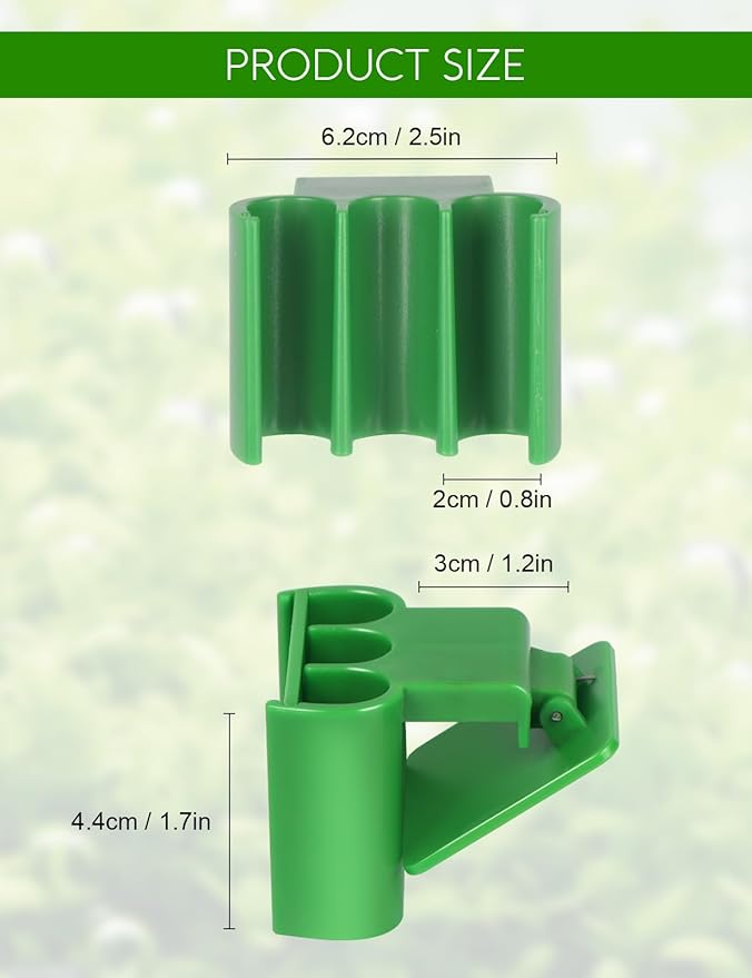 4 Pk Upgraded Aquarium Plant Holder, 3-Hole Hanging Plant Holder - Image 3