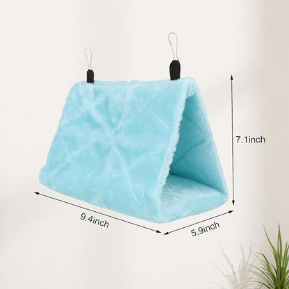 Wontee Bird Nest House Warm Bird Bed Hanging Hammock Snuggle Hut - Image 5