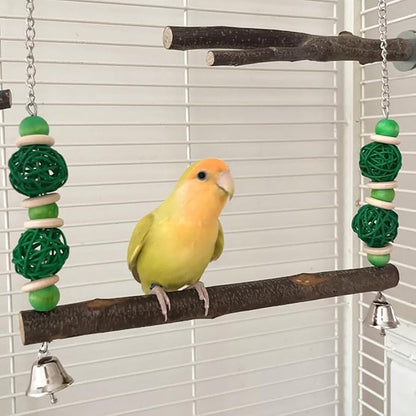 Bird Swing Conure Toys, Parrot Climbing Hammock - Image 4