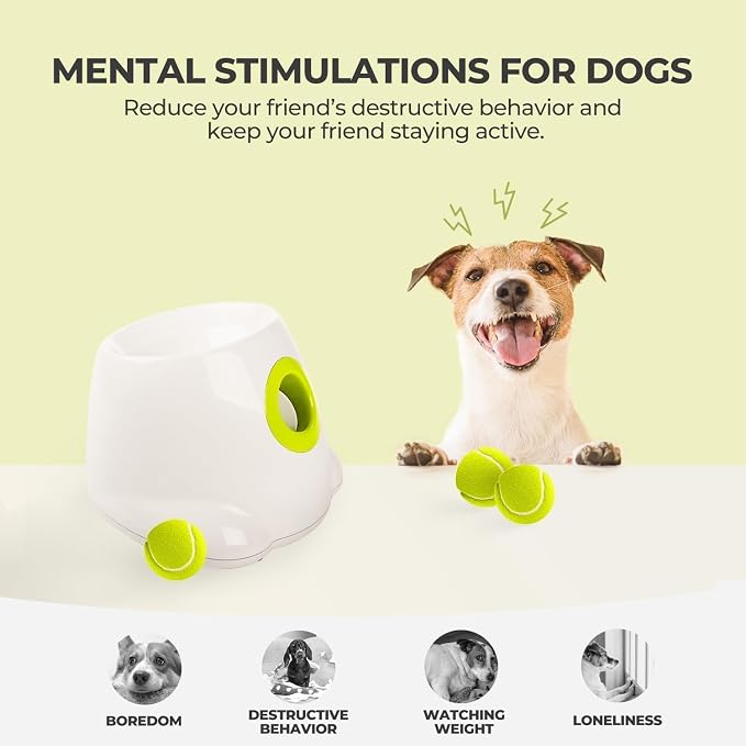 ALL FOR PAWS Automatic Ball Launcher for Dogs Interactive Puppy Pet Ball Indoor - Image 5