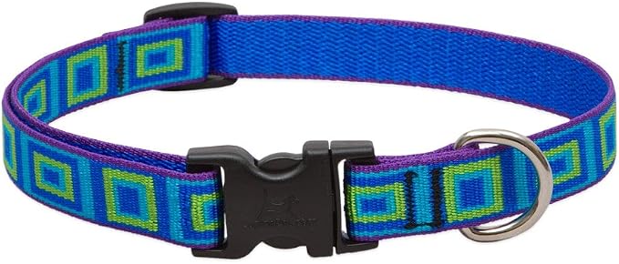 LupinePet Originals 3/4" Sea Glass 15-25" Adjustable Collar by LupinePet