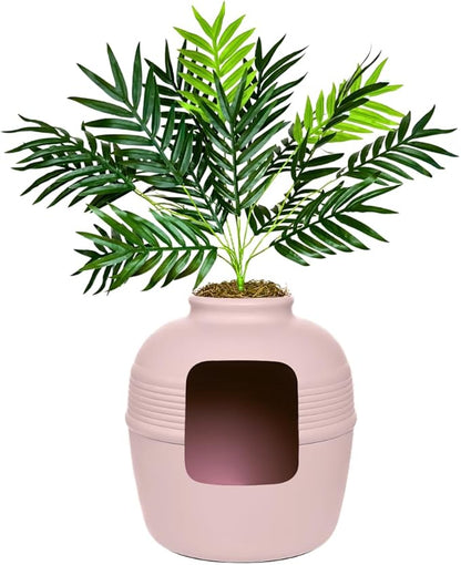 Good Pet Stuff Hidden Litter Box Planter, Decorative Cat Litter Enclosure by TheGoodPetStuffCompany