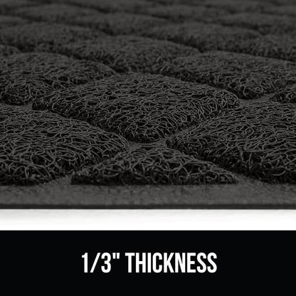 GORILLA GRIP Cat Litter Box Mat, 35x23 2 Pack, Water Resistant, US Designed - Image 9