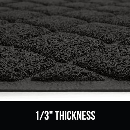 GORILLA GRIP Cat Litter Box Mat, Water Resistant, US Designed Kitty Litter - Image 9