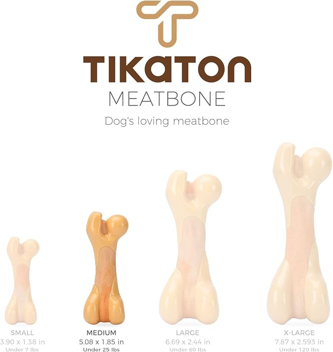 Tikaton Dog Chew Toys for Aggressive Chewers, Chicken Flavor Durable Dog - Image 6