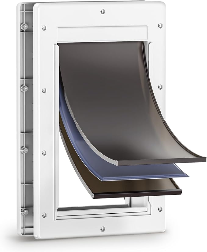 3-Flap Dog Door, Doggy Door, Doggie Door, Cat Door by PETCOMING