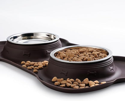 Hubulk Pet Dog Bowls 2 Stainless Steel Dog Bowl - Image 5