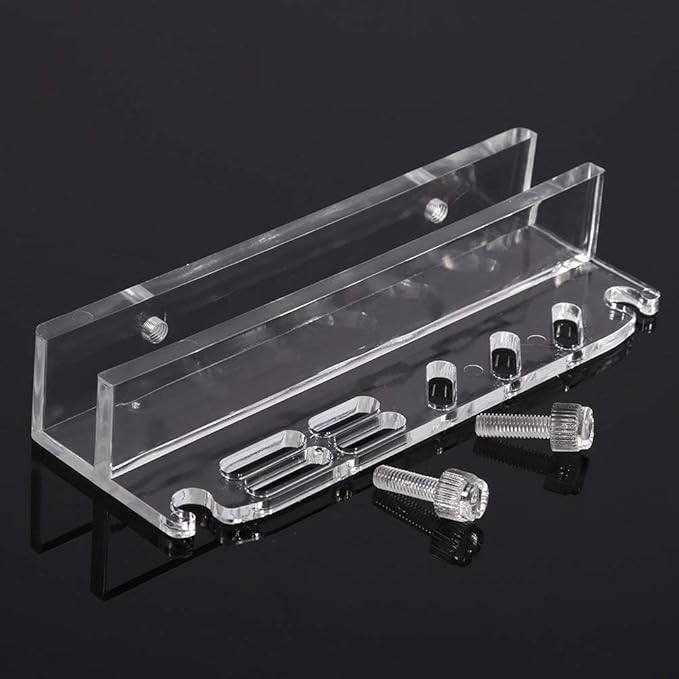 Fdit Acrylic Water Plants Grass Maintenance Tool Holder Aquarium Rack Organizer - Image 7