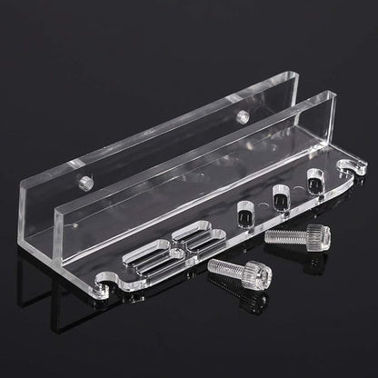 Fdit Acrylic Water Plants Grass Maintenance Tool Holder Aquarium Rack Organizer - Image 7
