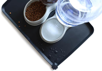 Hoki Found Large Silicone Pet Food Mats Tray - Image 5