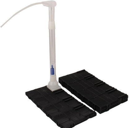 XMHF Aquarium Fish Tank Bottom Under Gravel Filter Board Plate Plastic 12-Pcs - Image 2