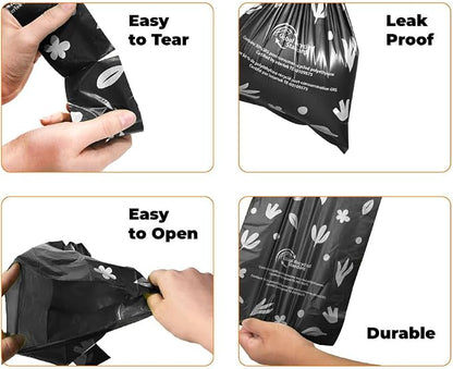 Best Pet Supplies Poop Bags for Dogs, 50% Post-Consumer Recycled Content dog - Image 3
