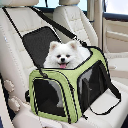 Henkelion Pet Carrier for Small Medium Cats Dogs Puppies up to 15 Lbs, Airline - Image 5