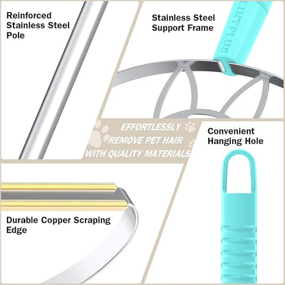 63‘’Ultra Long Heavy Duty Carpet Rake - Image 3