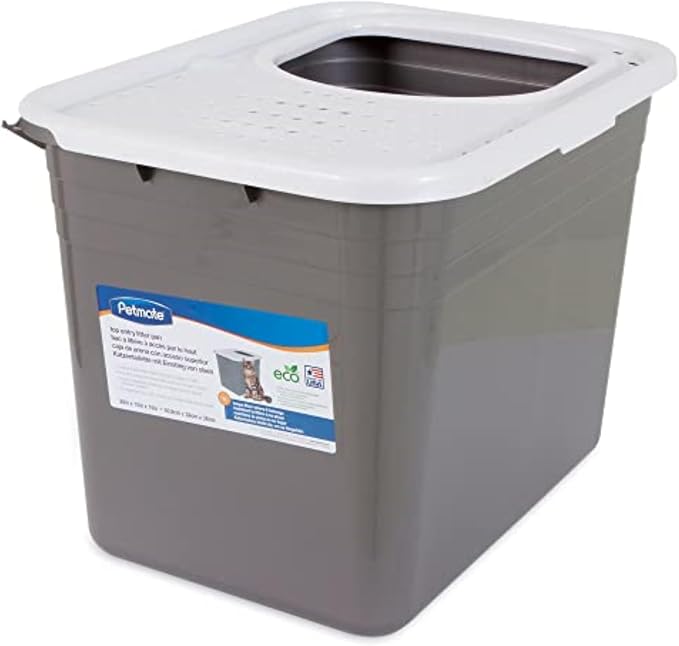 Petmate Enclosed Cat Litter Boxes by Petmate