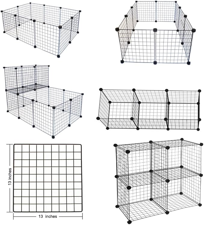 LANGXUN 16pcs Small Animal Playpen - Image 6