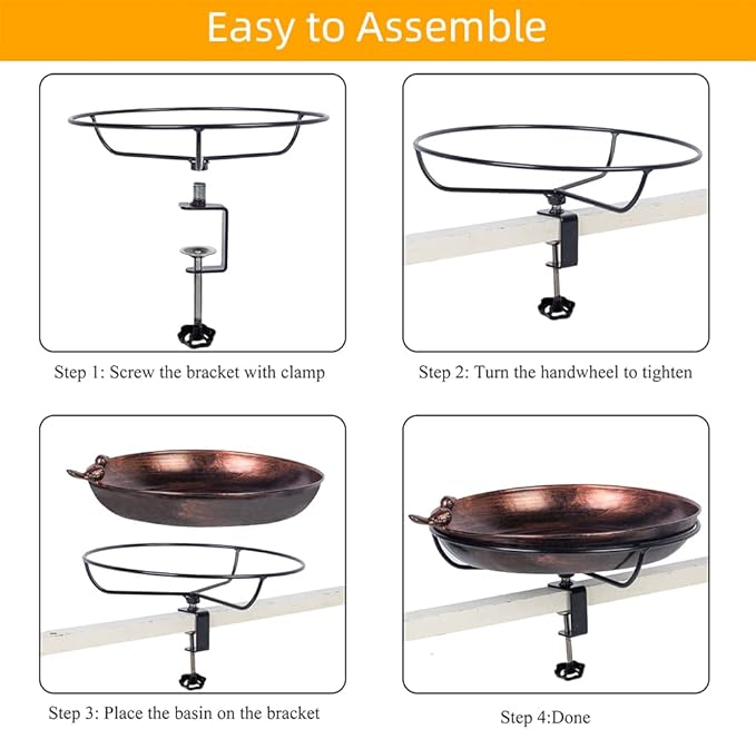 DREAMSOUL Deck Mounted Bird Bath - Image 5