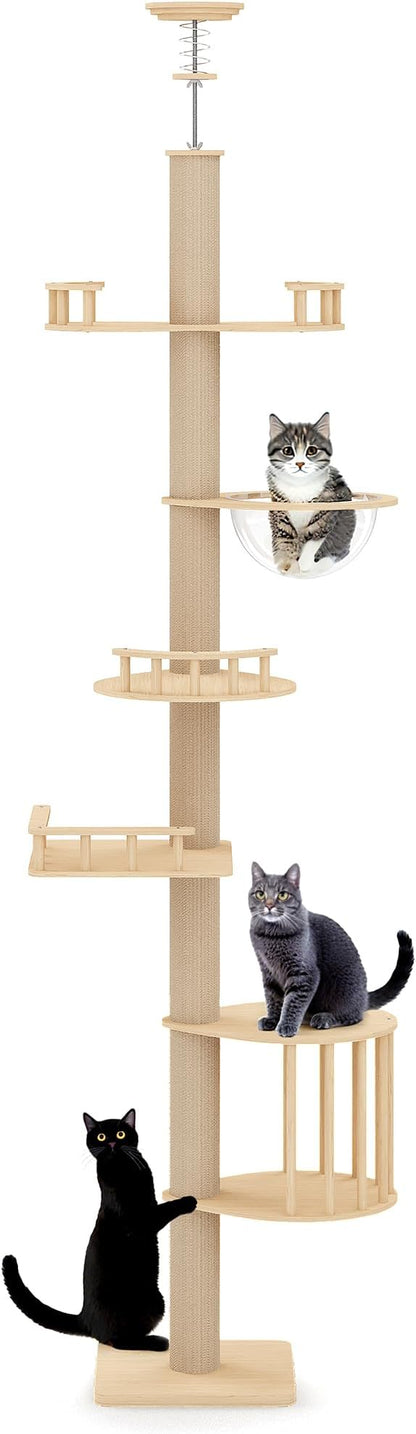 Floor to Ceiling Cat Tree Tower - Image 7