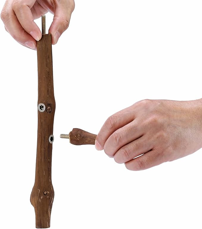 CozyCabin Natural Bird Perch Stand - Image 6