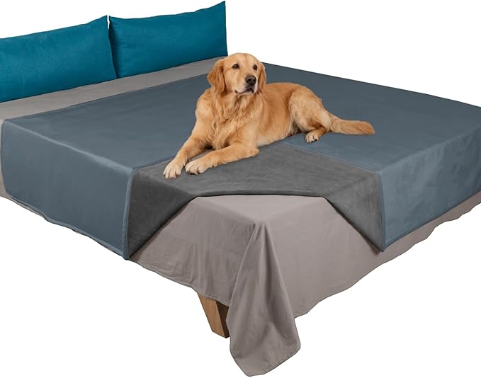 Ameritex Pet Bed Blanket Reversible 100% Waterproof Velvet Super Soft by Ameritex