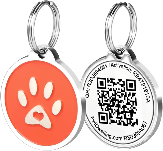 Pet Dwelling QR Code Pet ID Tag – Smart Dog & Cat ID Tags by PetDwellingSmartQRPetIDTags