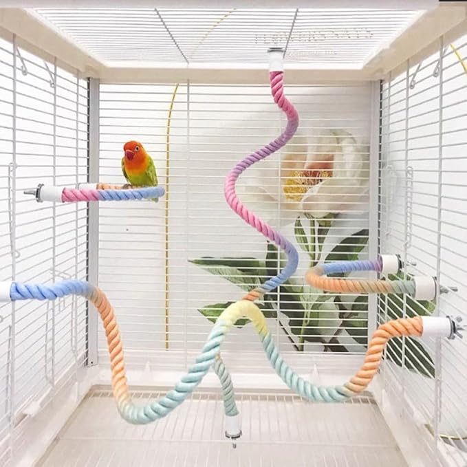 3 PCS of Bird perches Gradient Ropes, Used as Climbing Ropes - Image 4