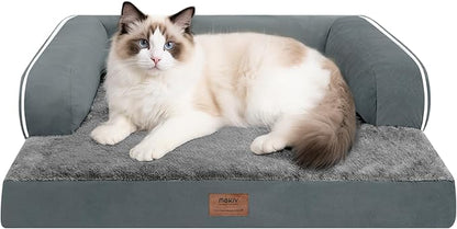 Small Dog Bed and Cat Sofa Waterproof Orthopedic Dog Beds by Mekiy