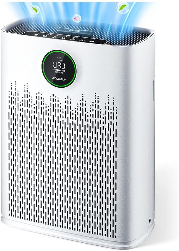 Air Purifiers for Home Large Room, Cover Up to 2400 Ft² by ECOSELF