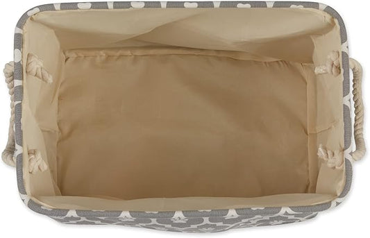 Bone Dry Pet Storage Collection Lattice Paw Print, Medium Rectangle - Image 2