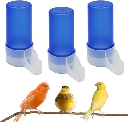 3-Piece Automatic Bird Feeder, Cage Water Dispenser, Drinker by FOIBURELY