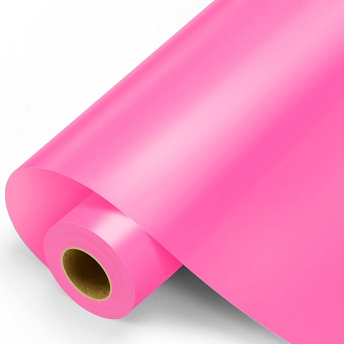 Hot Pink Permanent Vinyl by Sooez