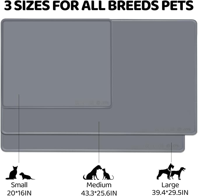 Dog Water Mat 2-Pack 20×16in - Image 4