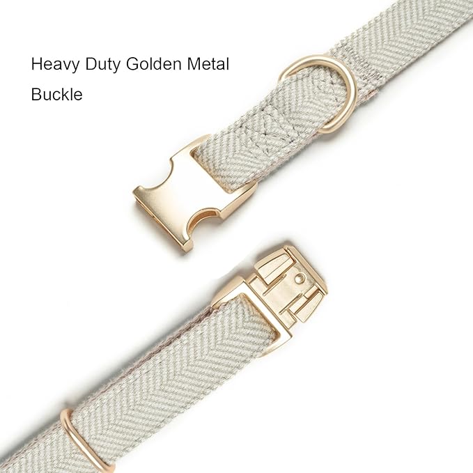 Soft Cotton Hemp Dog Collar - Image 4