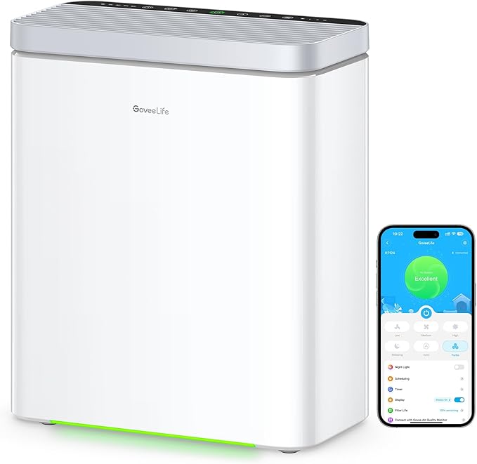GoveeLife Smart Air Purifier for Home Large Rooms, Covers up to 1046 ft² by GoveeLife